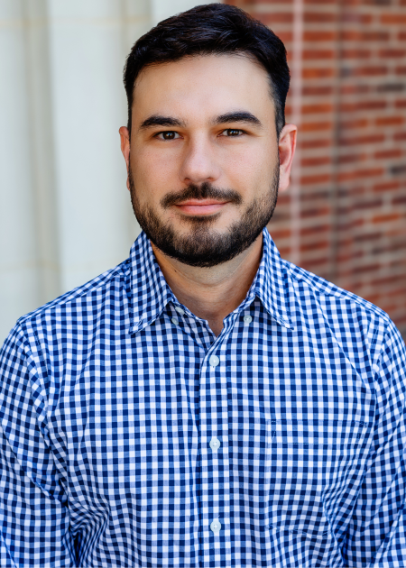 portrait of Project Manager Gabriel Gageti.